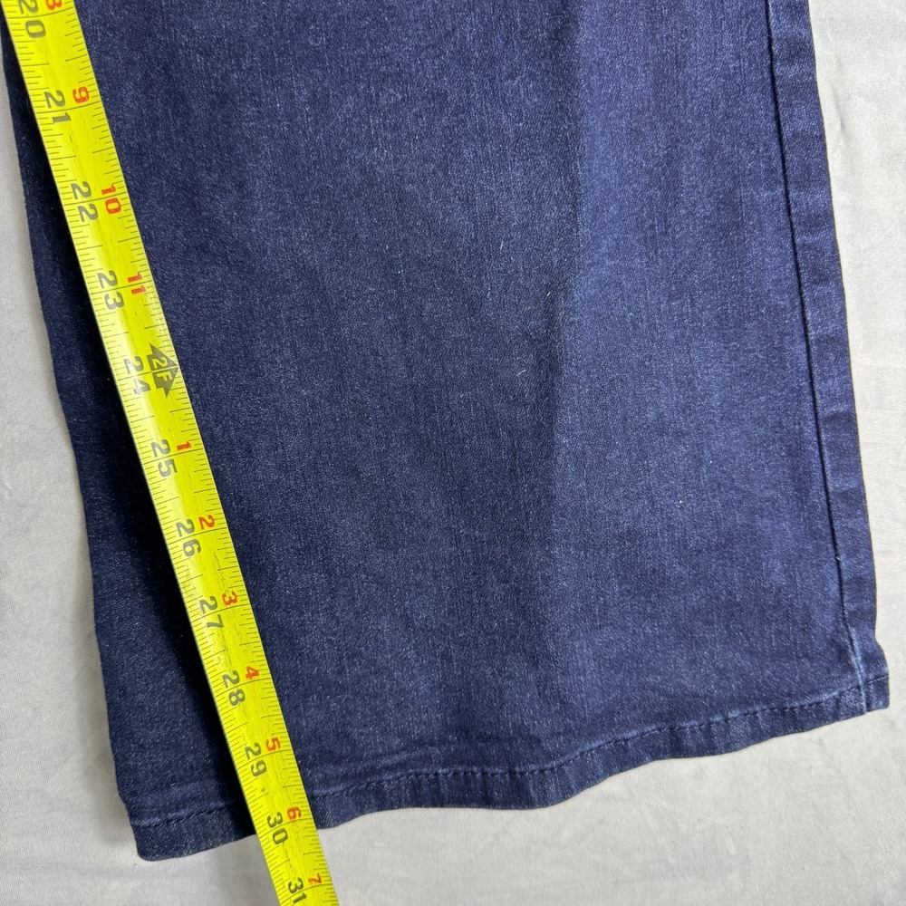 Torrid Womens Luxe Slim Bootcut Jeans Indigo Blue Denim Super Stretch Size 22 T - Picture 15 of 16